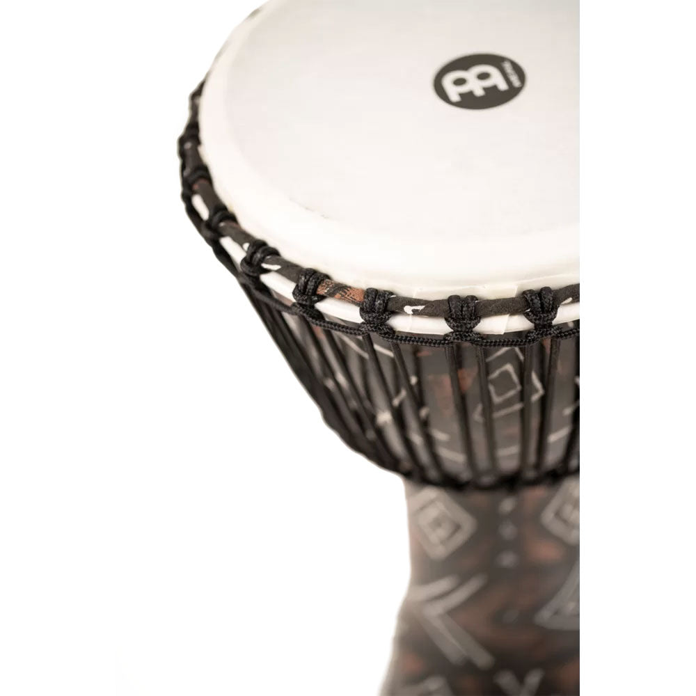 PERCUSSION 10" ROPE TUNED TRAVEL SERIES DJEMBE SYNTHETIC HEAD (PATENTED) KANGA SARONG