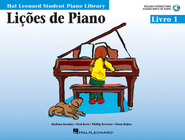 Lezioni di pianoforte Libro 1 - Edizione portoghese
