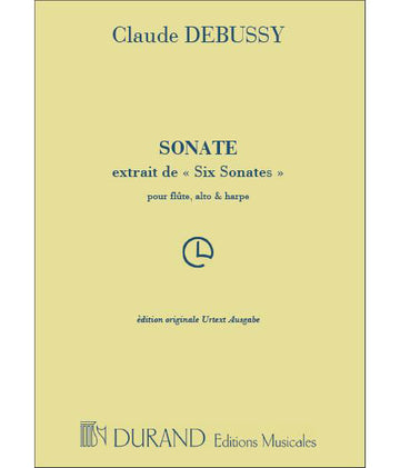 Debussy - Sonate - Flute Alto Et He