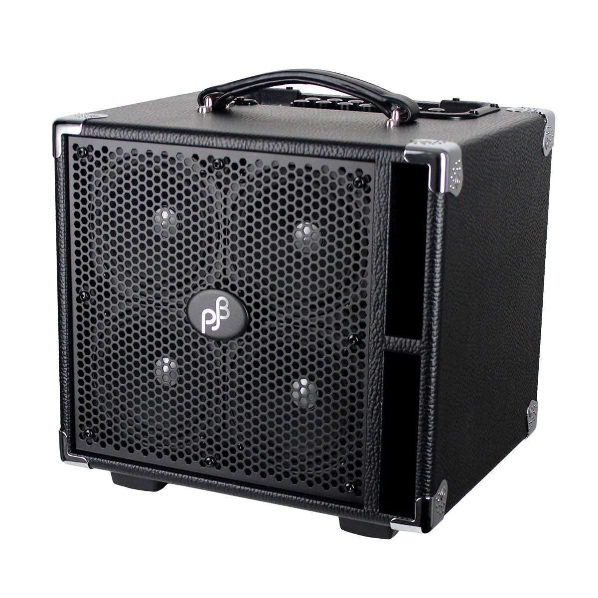 SUITCASE COMPACT 300W COMBO 4X5" "PIRANHA" BLACK - STOCKB