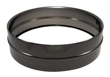 14X4 Fusto In Ottone Nichelato Nero (ottone)