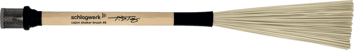 Schlagwerk CAJON BRUSH BRC06 SHAKER BRUSH T.J. TROY