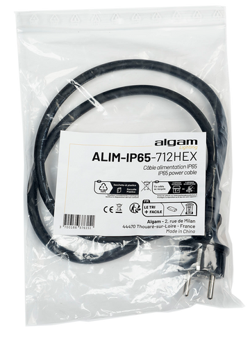 Cavo di alimentazione IP65 per IP Par 712 Hex