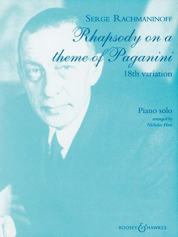 Rachmaninoff S. - Rhapsody On A Theme Of Paganini Op. 43 - Piano