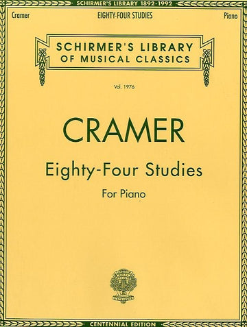 Johann Cramer 84 Studi- Pianoforte solo