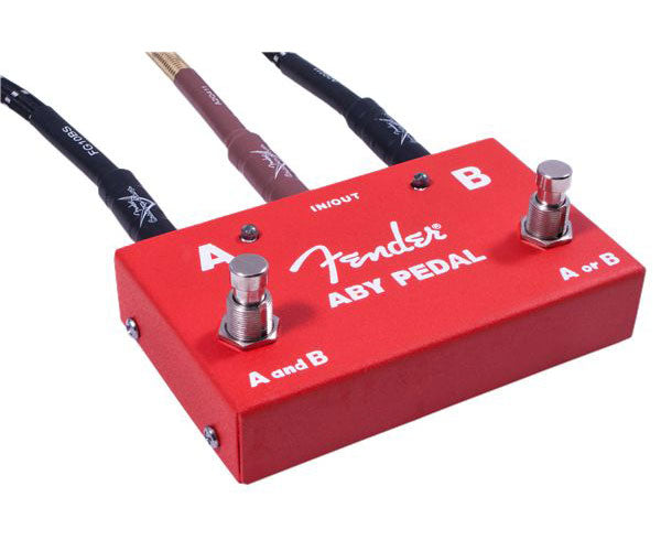Pedale ABY a 2 interruttori, rosso