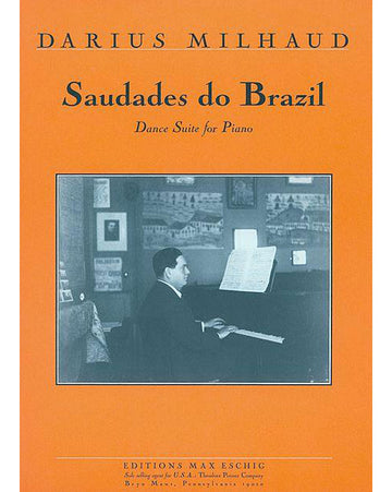 Milhaud D. - Saudades Do Brasil - Pianoforte