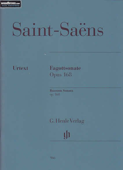 SAINT-saens C. - Sonata per fagotto Op. 168