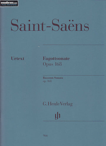 SAINT-saens C. - Sonate Pour Basson Op. 168