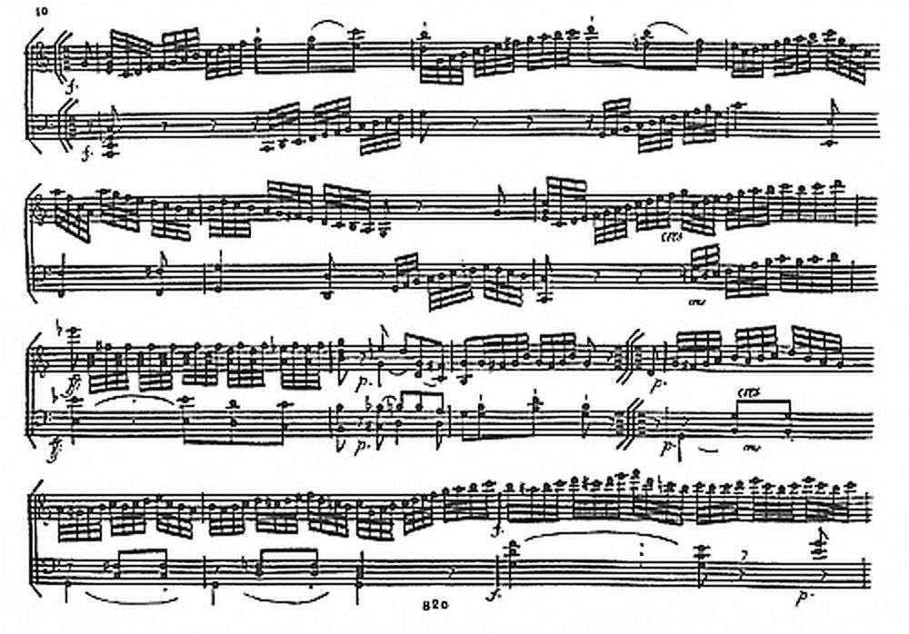 Hoffmeister F.A. - Variazioni Per Il Clavicembalo O Piano Forte 1799 - Fac-Simile
