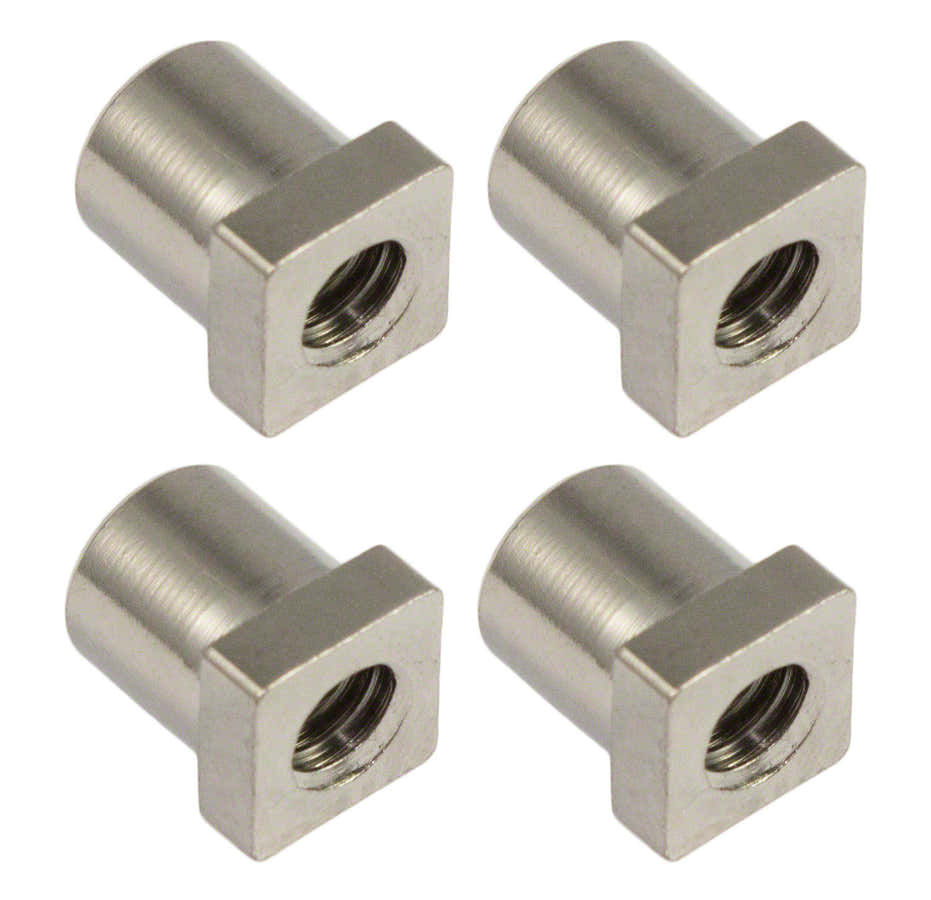 SN-SQ-10B - Camino 10mm Testa Quadrata - Ottone (X4)