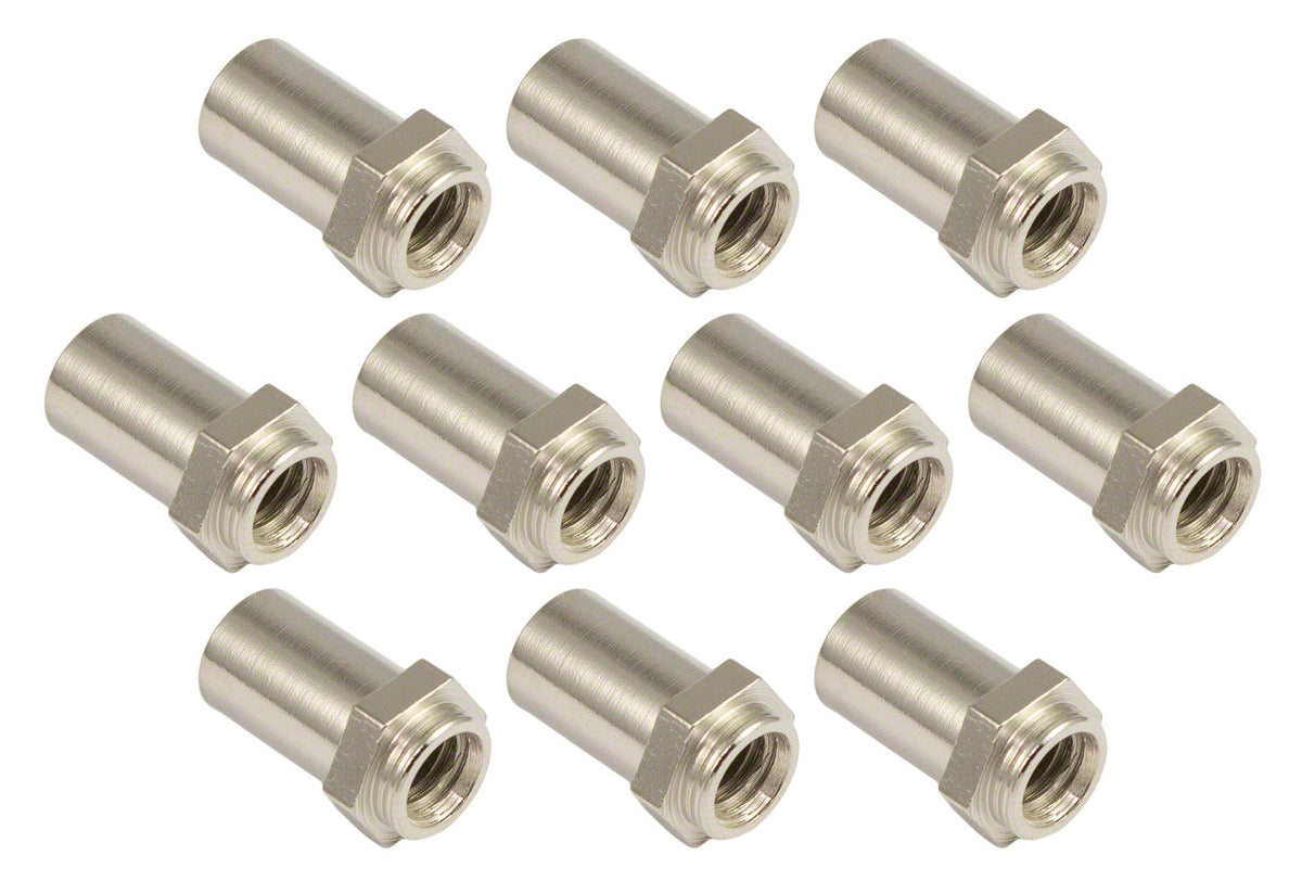 SN-HE-15S Dado Girevole 15mm Testa Esagonale Acciaio (X10)