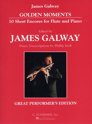 GOLDEN MOMENTS 10 SHORT ENCORES FOR FLUTE AND PIANO