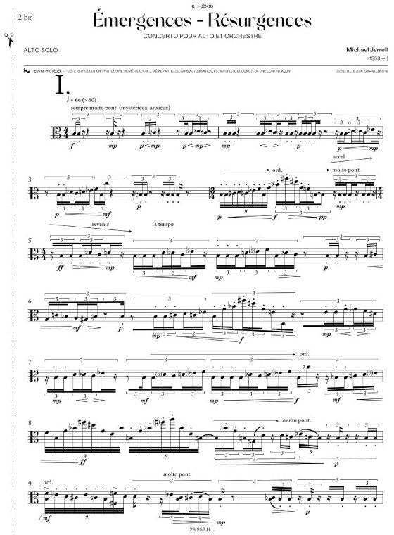 M. Jarrell - Émergences-Résurgences