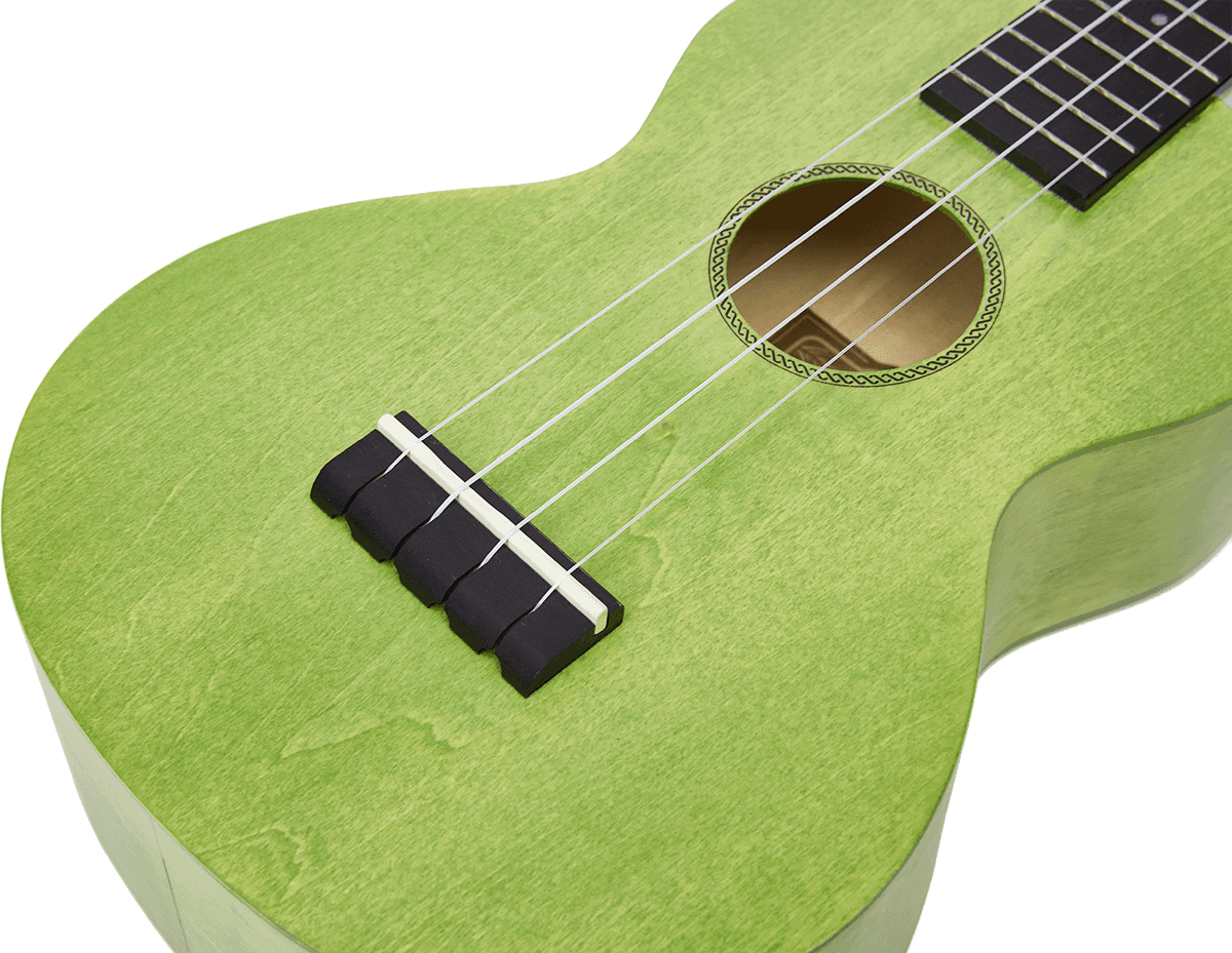 Ukulele Island Concert Sea Green + Custodia