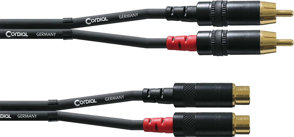 Cavo Audio RCA Maschio/Femmina 3 M