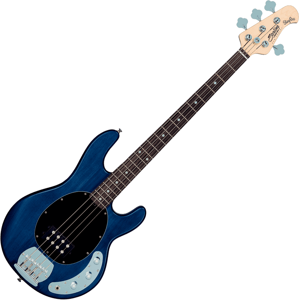 Stingray In Trans Blue Satin