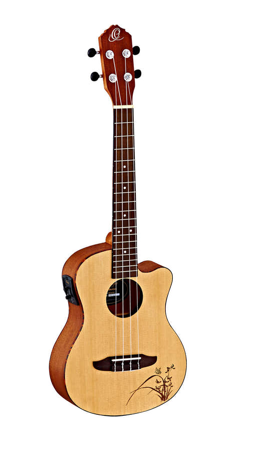 Ukulele tenore Abete CW EQ