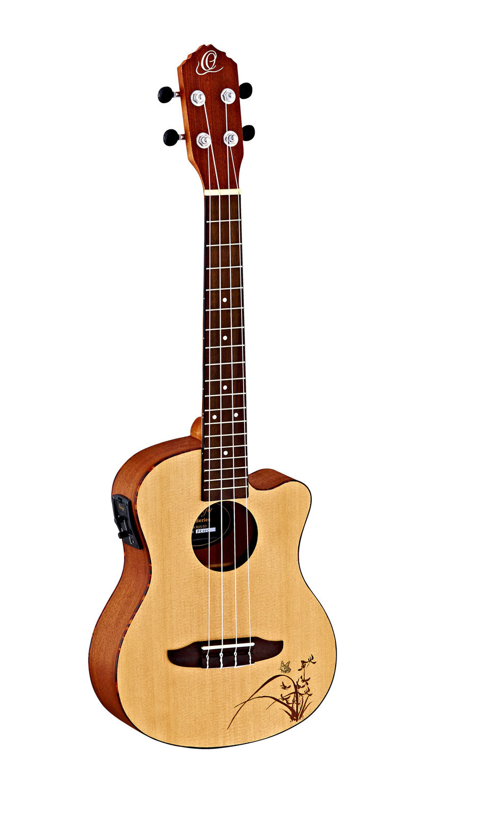 Ukulele tenore Abete CW EQ