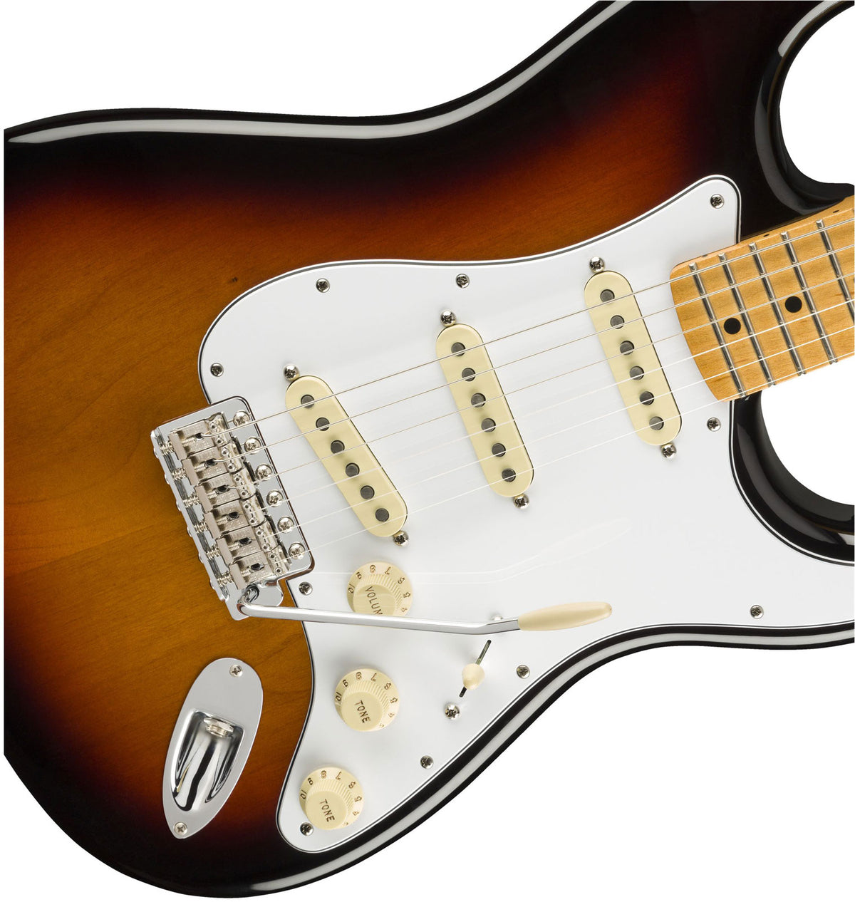 Stratocaster firmata da Jimi Hendrix MN Sunburst a 3 colori