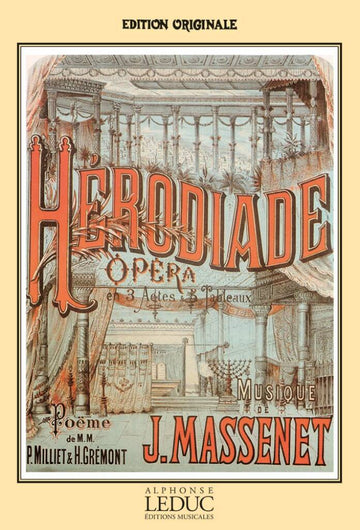 Massenet Jules - Herodiade - Canto & Pianoforte