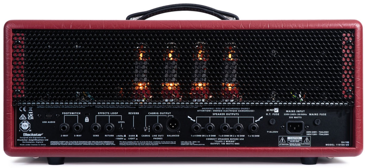 DA 100 RUBY Firma di Doug Aldrich