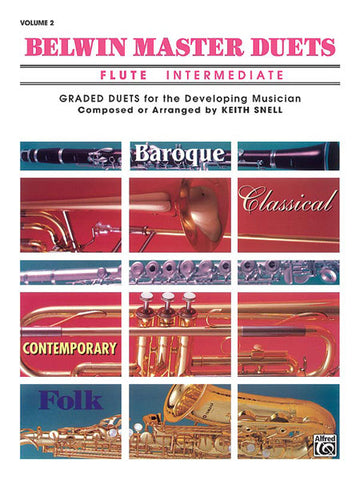 Snell Keith - Belwin Master Duets - Flauto Intermedio II - Ensemble di flauti