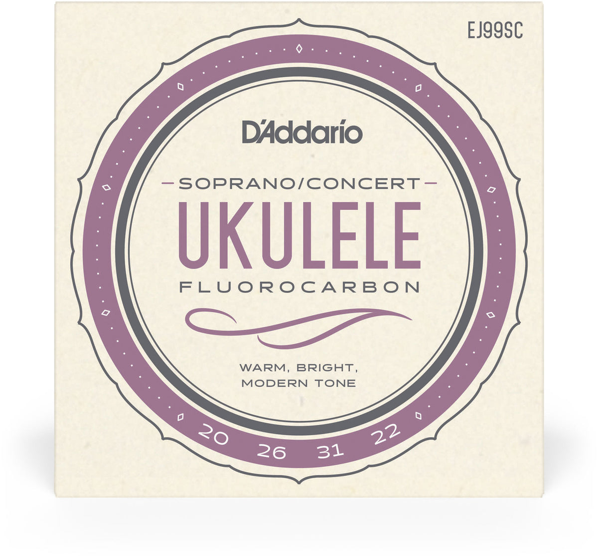 STRINGS FOR UKULELE EJ99SC PRO-ARTE CARBON SOPRANO / CONCERT
