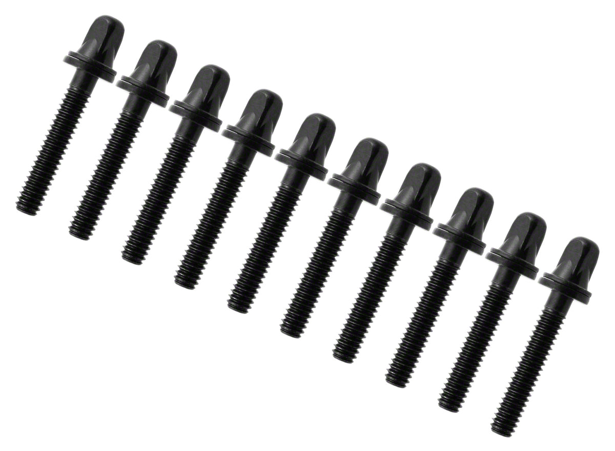 TRC-30W-BK -VITE TIRANTE NERO 30MM CON RONDELLA - FILETTATURA 7/32" (X10)