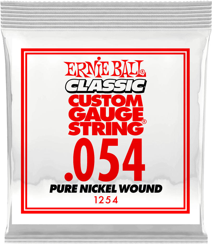 .054 CLASSIC PURE NICKEL WOUND ELECTRIC GUITAR STRINGS