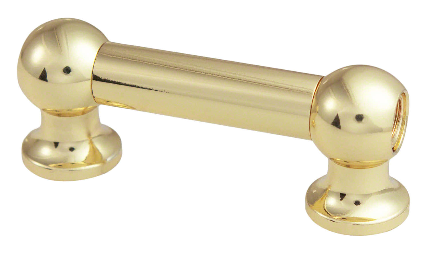 TL12D38-BR Blocchetto Tubo 38mm Dorato Doppio Tirante (X1)