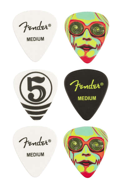 Fender John 5 351 Plettri in celluloide (6)