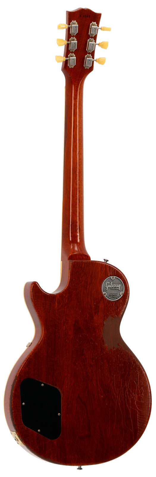 Les Paul Standard 1959 fortemente invecchiato Golden Poppy Burst CS MLC #94565