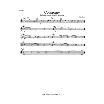 Quartetto d'archi n.2 'Company'