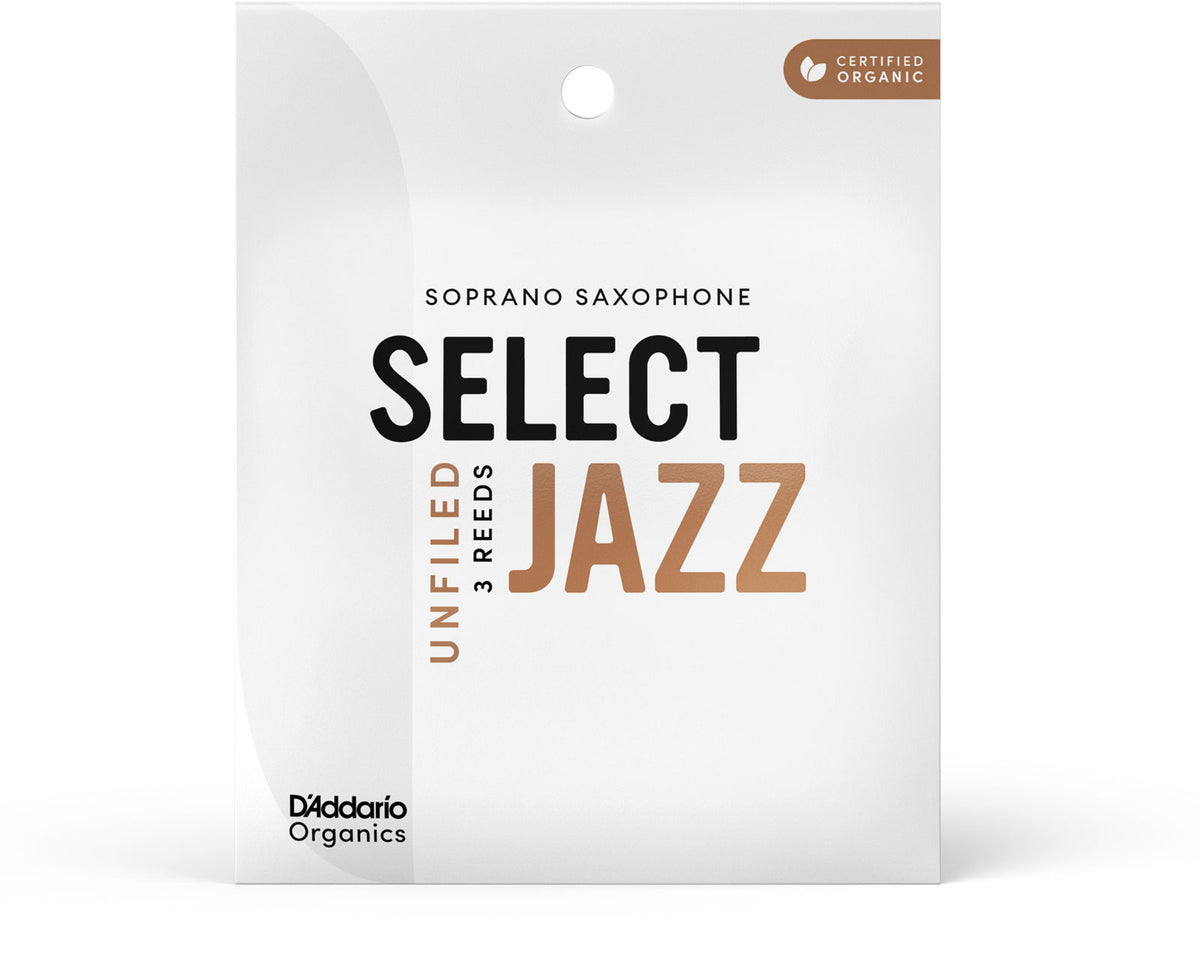 Organic Select Jazz Unfiled 2 Medium Soprano Saxophone (x 3)