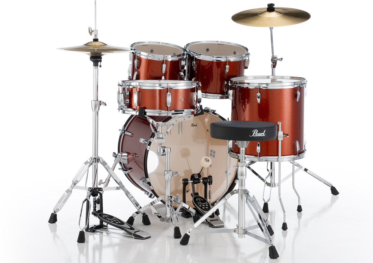 Roadshow fusion 20 + Pack Sabian Solar Burnt Orange Sparkle