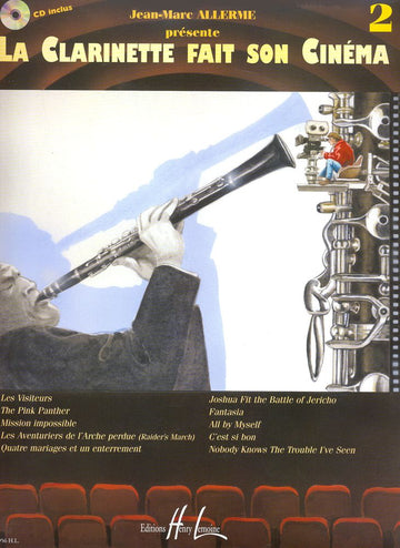 Allerme JEAN-marc - La Clarinette Fait Son Cinema Vol.2 + CD