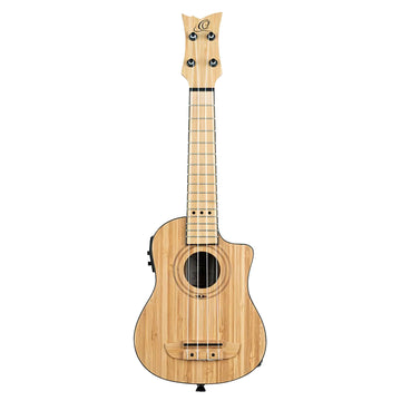 Ukulele soprano in bambù massiccio EQ