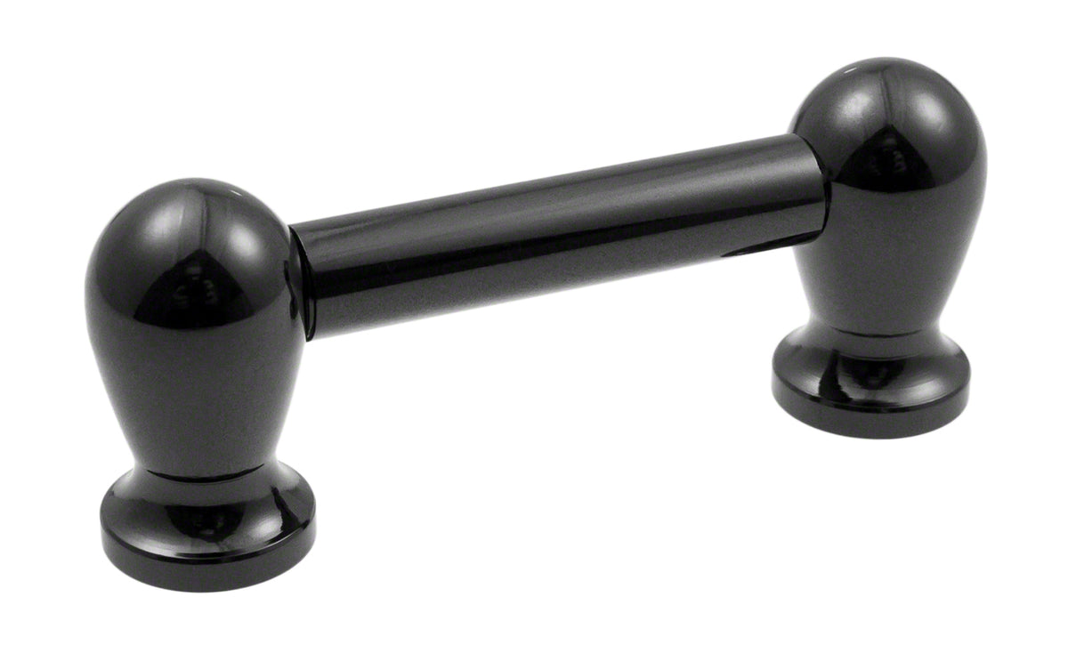 TL1S51B-BK - BLOCCHETTO TUBO GRANCASSA NERO - 51MM - SOLO (X1)