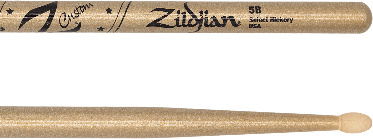 DRUMSTICKS Z-CUSTOM 5B GOLD CHROMA