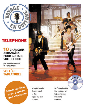 Telephone - Viaggio in chitarra + CD - Tablatura per chitarra