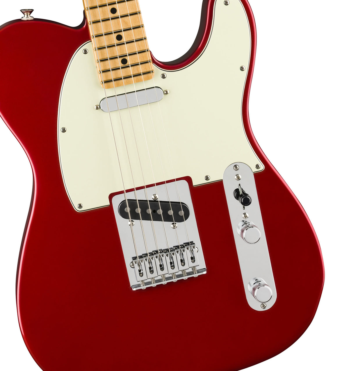 Telecaster 75 Anni Player II, MN Rosso Mela Candita