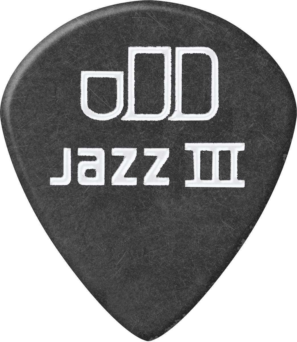 12 x 1,50mm Tortex Nero intenso Jazz III