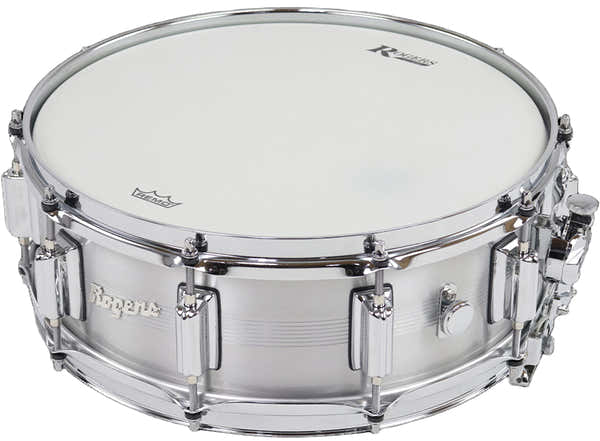Rogers Drums 36-AL Serie DynaSonic 7-Line Satin A7 Alluminio - 14"x5"