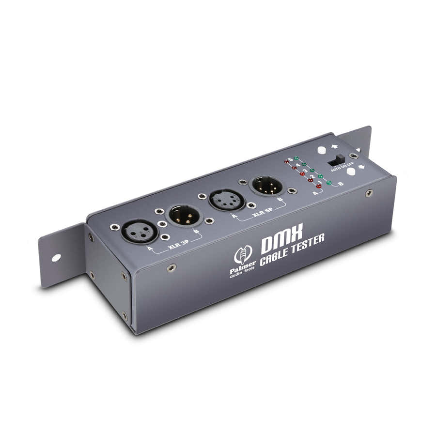 MCT DMX - TESTER PER CAVI DMX 3 PUNTI E 5 PUNTI - TESTER PER CAVI DMX E XLR 3PUNTI - 5PUN