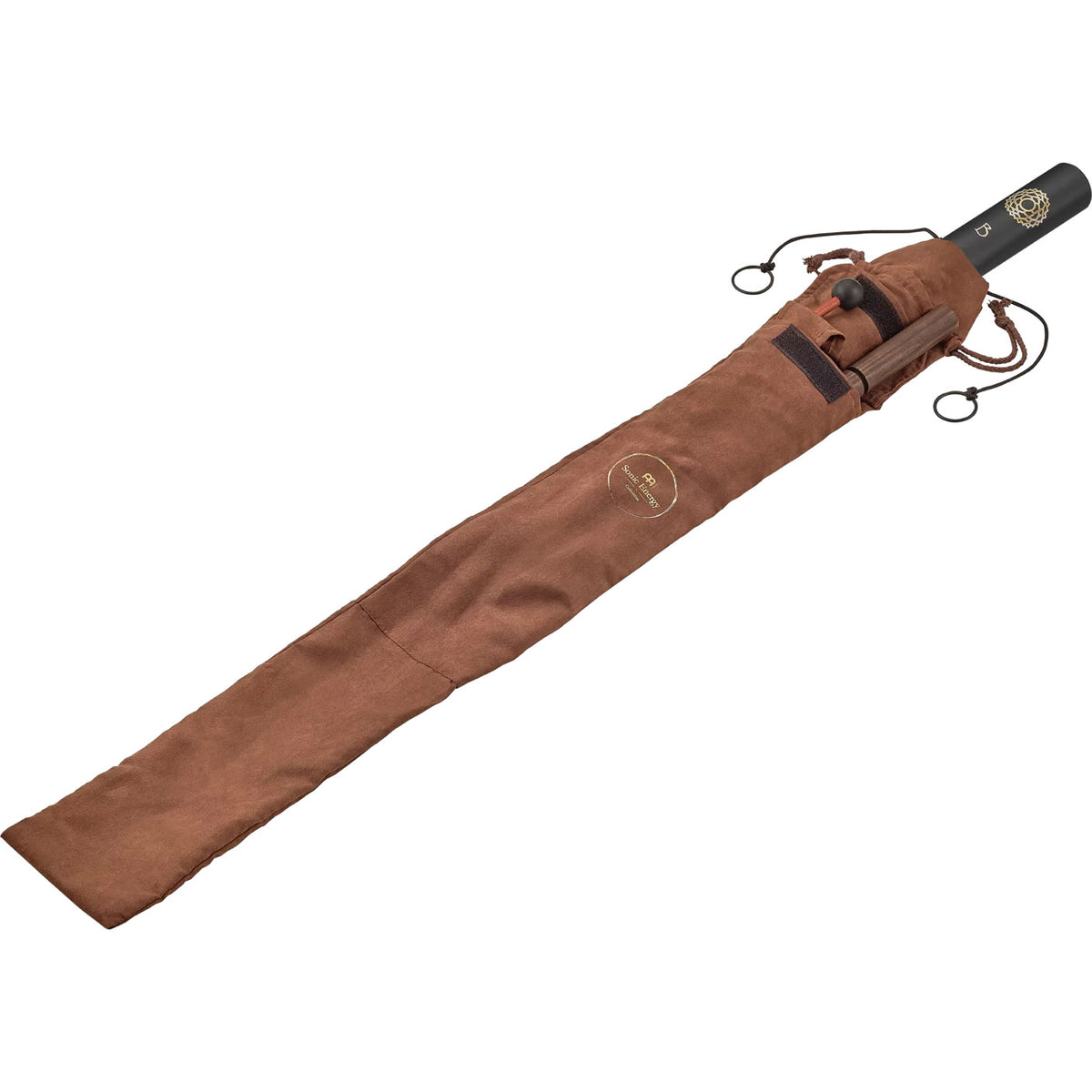 SBTSETCHA - Tubo da bagno sonoro 7 pezzi Set di campane Chakra 432 Hz nero