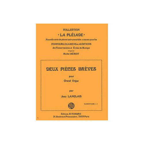 Langlais - Pièces Brèves (2) - Organo
