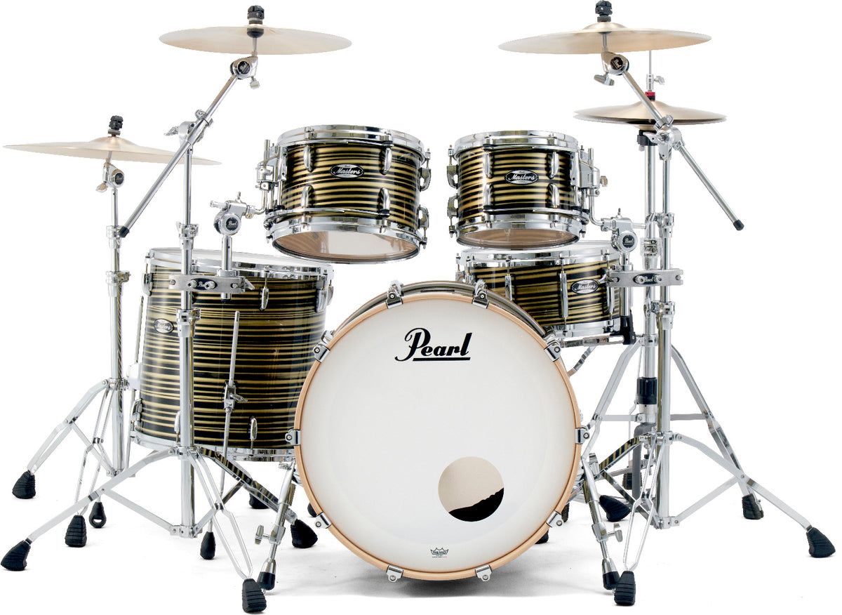 Masters Maple 4-pc Shell Pack Stage 22 Gold Oyster Swirl