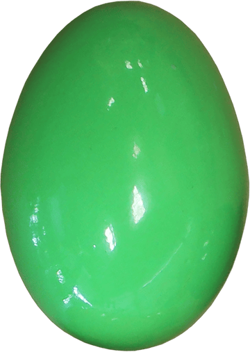 GREEN WOODEN EGG SHAKERS