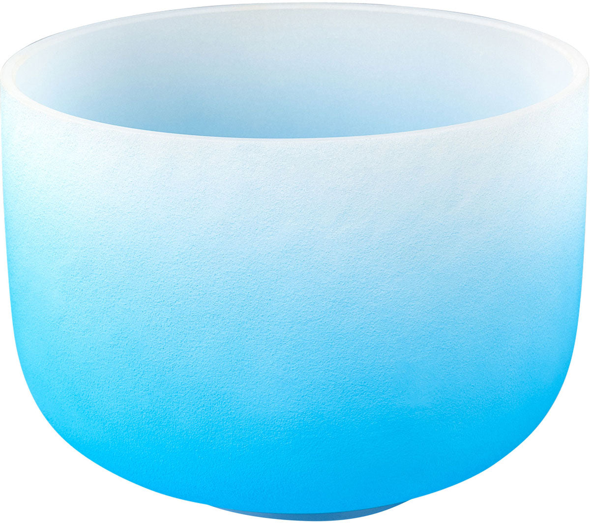 Campana sonora in cristallo Chakra 10" - Gola blu G (432 Hz)